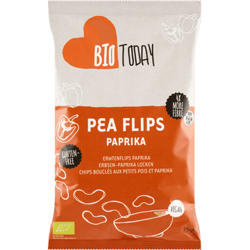 BioToday Erwtenflips Paprika 75 g
