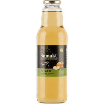 Smaakt Bio Appelsap 750 ml