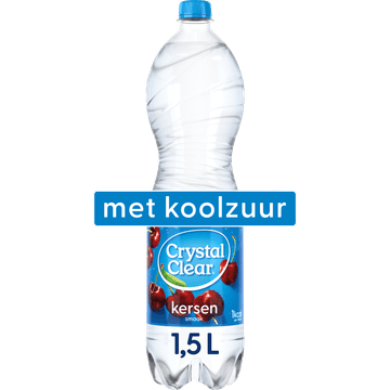 Crystal Clear Sparkling Cherry Fles 1,5 L