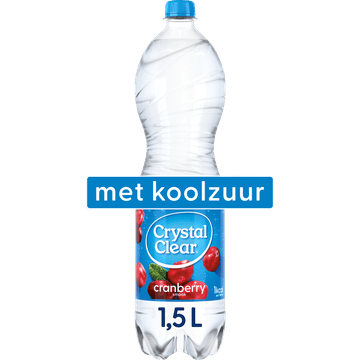 Crystal Clear Cranberry Smaak Drank 1,5 L