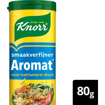 Knorr Aromat Smaakverfijner Natriumarm 80 g