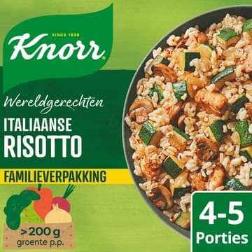 Knorr Wereldgerechten Maaltijdpakket Italiaanse Risotto XXL 430 g