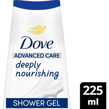 Dove Advanced Care Verzorgende Douchegel Deeply Nourishing 225 ml