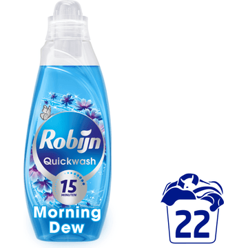 Robijn Advanced Quickwash Vloeibaar Wasmiddel Morning Dew 22 wasbeurten