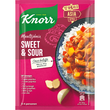 Knorr Sweet & Sour Maaltijd Mix 59g
