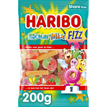 Haribo Sour Mix F!ZZ 200 g