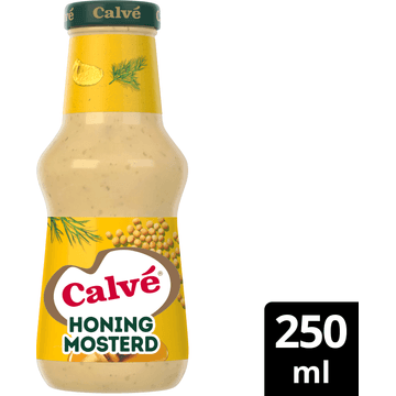 Calvé Saus Honing Mosterd 250 ml