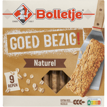 Bolletje Goed Bezig! Naturel 9 Stuks 210 g