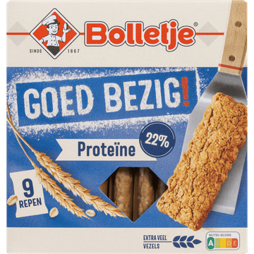 Bolletje Goed Bezig! 22% Proteïne 9 Stuks 200 g