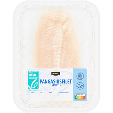 Jumbo Pangasiusfilet Naturel ca. 165 g