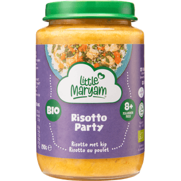 Little Maryam Risotto Party Risotto met Kip 8+ Maanden 190 g