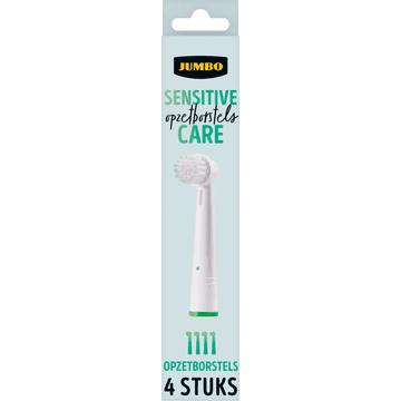 Jumbo Sensitive Care Opzetborstels 4 Stuks