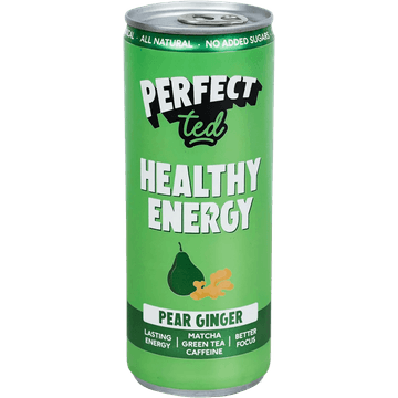 PerfectTed Matcha Energy Pear Ginger 250ML