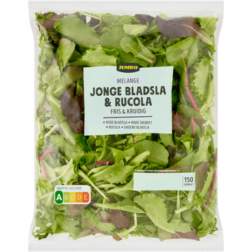 Jumbo Melange Jonge Bladsla & Rucola 150 g