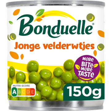 Bonduelle Jonge Velderwtjes 150 g