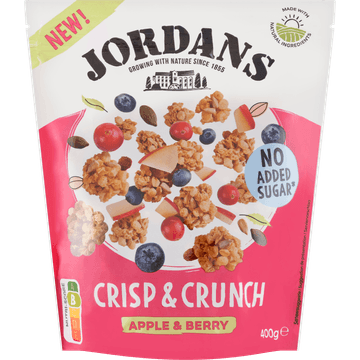 Jordans Crisp & Crunch Apple & Berry 400 g