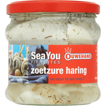 Ouwehand Sea You Fish Bites Zoetzure Haring 355 g