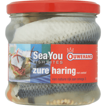Ouwehand Sea You Fish Bites Zure Haring 355 g