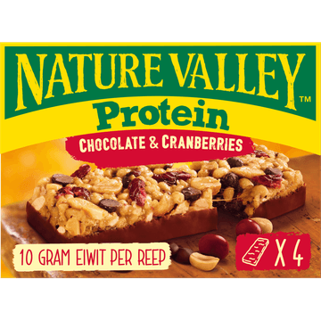 Nature Valley Protein Chocolate & Cranberries 4 x 40 g