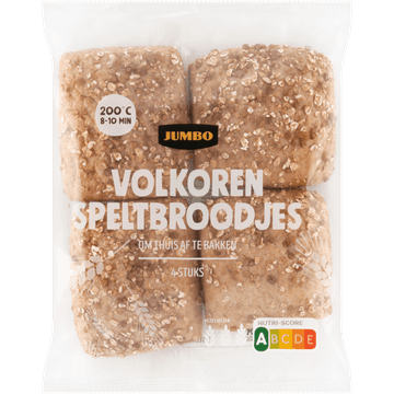 Jumbo - Volkoren Speltbroodjes - 4 Stuks
