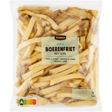 Jumbo Verse Boerenfriet met Schil 1 kg