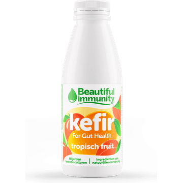 Beautiful Immunity Kefir ondersteunt de darmflora Tropisch fruit 500 ml