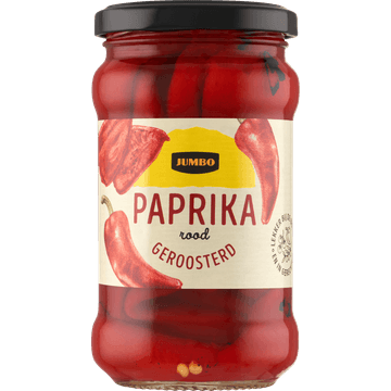Jumbo Paprika Rood Geroosterd 290 g