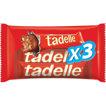 Tadelle Melkchocolade Hazelnoot 3 Stuks
