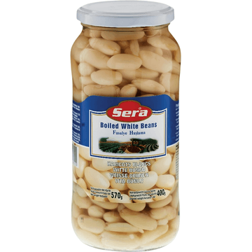 Sera Gekookte Witte Bonen 580g
