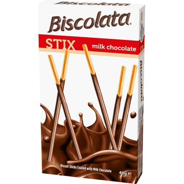 Biscolata Melkchocolade Stix 40g