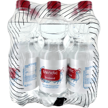 Trendic Koolzuurhoudend Water 9 x 500 ML