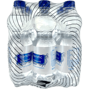 Trendic Koolzuurvrij Water 9 x 500 ML