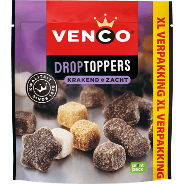Venco Droptoppers Krakend & Zacht XL Verpakking 300 g