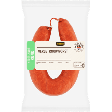 Jumbo Verse Rookworst Rund 250 g