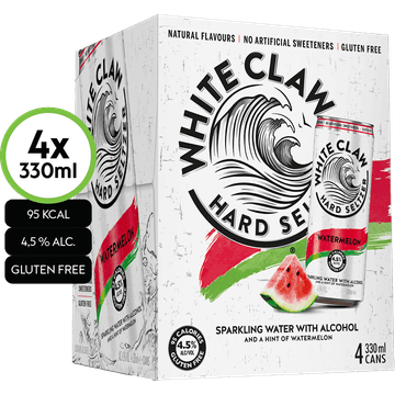 White Claw Hard Seltzer Watermelon 330ML