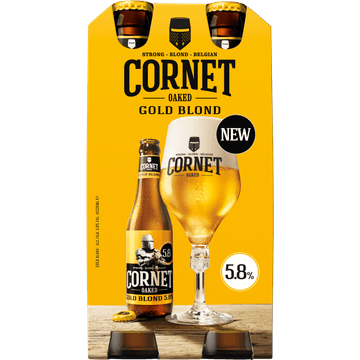 Cornet Oaked Gold Blond 5,8% 4x330ML