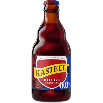 Kasteel - Rouge - 0.0% Alcoholvrij - Fles - 330ML