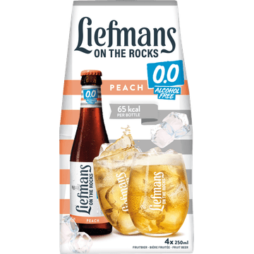 Liefmans Fruitbier Peach 0% 4x250ML