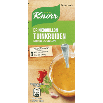 Knorr Drinkbouillon Tuinkruiden 120 g