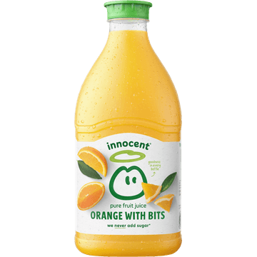 innocent orange juice with bits 1500ml
