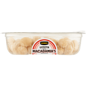 Jumbo Gezouten Macadamia's 90 g