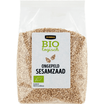 Jumbo Sesamzaad Biologisch Ongepeld 250g