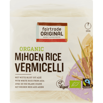 Fairtrade Original Organic Mihoen Rice Vermicelli 225 g