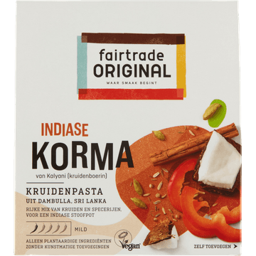 Fairtrade Original Indiase Korma 75 g