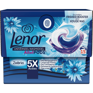 LENOR PODS Wascapsules 15 Wasbeurten, Zeebries
