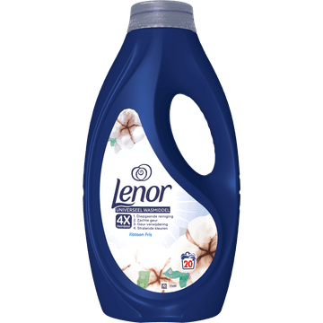 LENOR Vloeibaar Wasmiddel 20 Wasbeurten, Katoen Fris
