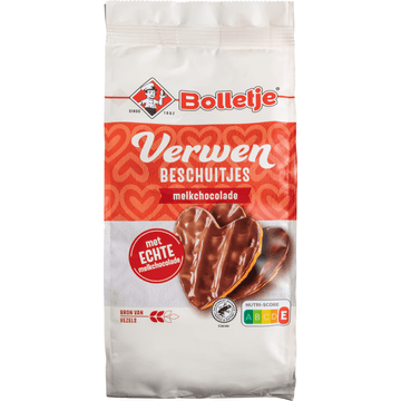 Bolletje Verwen Beschuitjes Melkchocolade 100 g