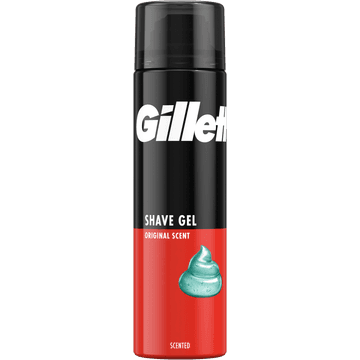 Gillette Classic Scheergel Originele Geur, 200ml