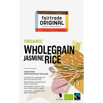 Organic Wholegrain Jasmine Rice 400 g