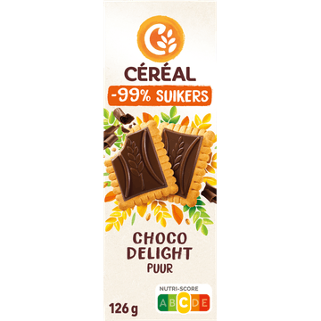 Céréal Minder Suikers Choco Delight Puur 126 g